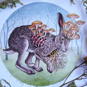 As Above the Landscape of Mortality- print