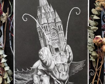 Through the Eyes of the Sanctifier- print