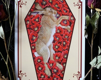 A Crimson Paradise- print