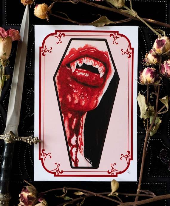 Vampire- art print