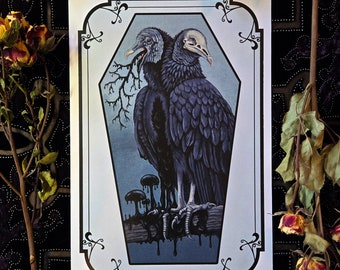 Beneath the Veil of a Decaying Oath- print
