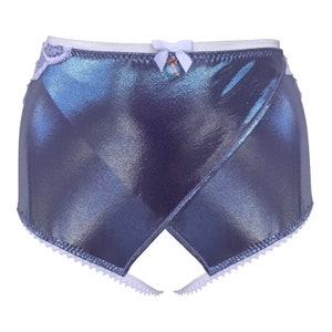 Highwaist Ouvert Panties - Amethyst