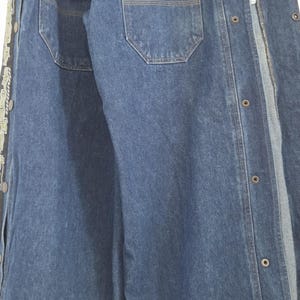 Vintage B ONE SOUL vida jeans med löstagbar passform – 90-tals Y2K japansk streetwear-denim bild 11