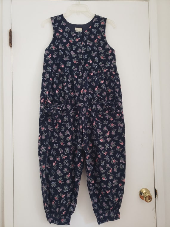 Vintage 90s Laura Ashley Mother & Child Dungaree … - image 4
