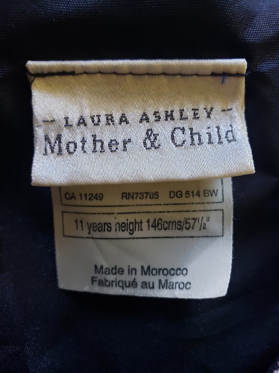 Vintage 90s Laura Ashley Mother & Child Dungaree … - image 2