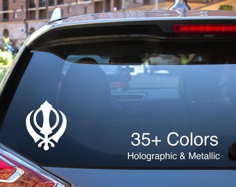Khanda Decal | Etsy
