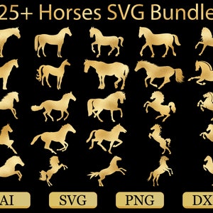 Horse SVG Bundle / Horse Vector / Horse clipart / horse cut file / horses svg / horse bundle svg / equestrian svg / horse lover svg