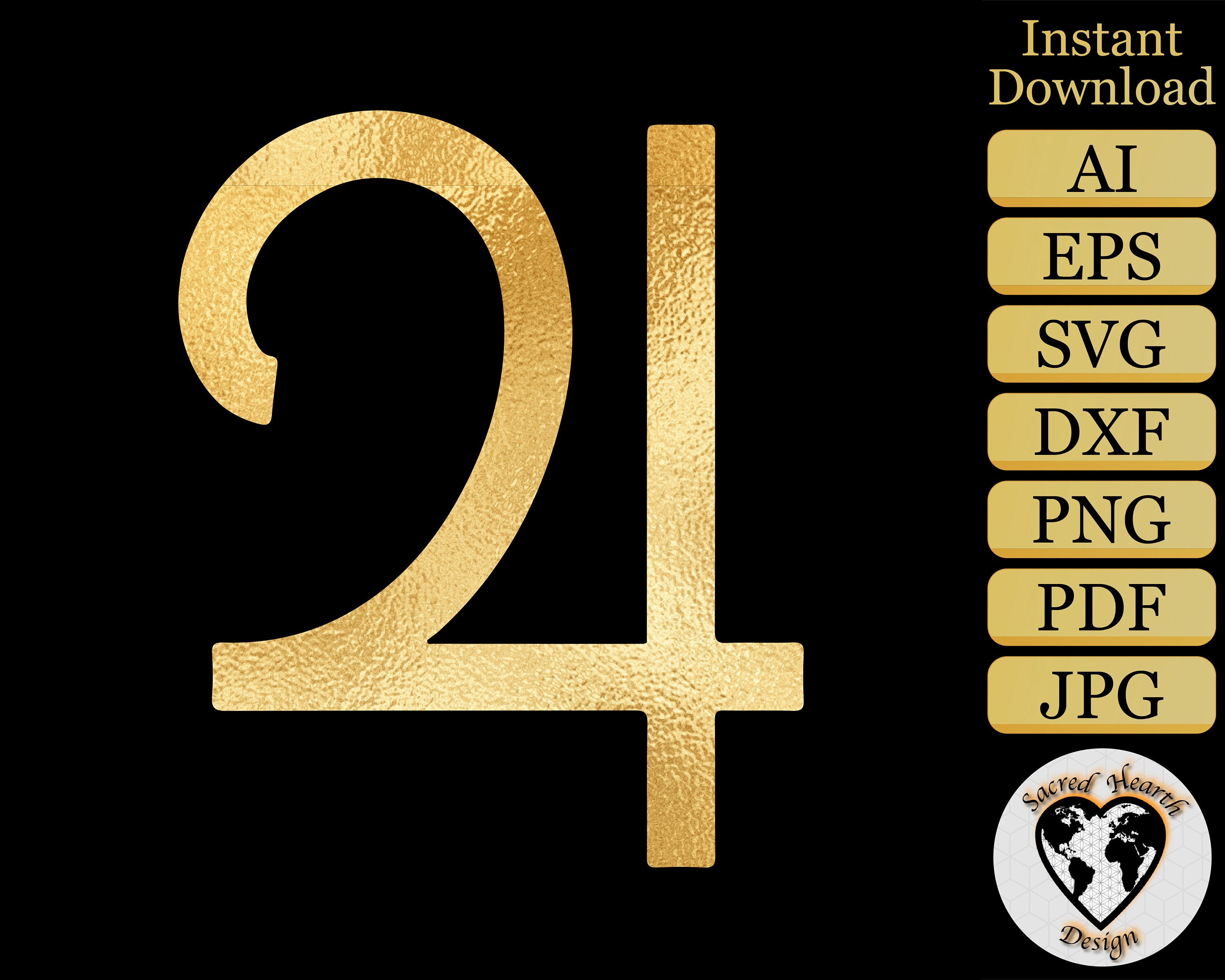 Jupiter Alchemy Symbol / Apothecary / Occult / Alchemy Symbols Etsy UK