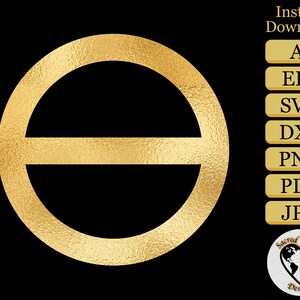Salt Alchemy Symbol / Apothecary / Occult / Alchemy Symbols / Esoteric / Pagan / Magic / Metaphysical / Esoteric / Witch / Wicca