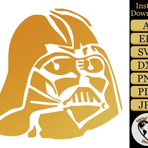 Darth Vader SVG / Darth Vader PNG / Darth Vader dxf / Darth Vader Clipart / Star Wars SVG / Star Wars png / svg files for cricut