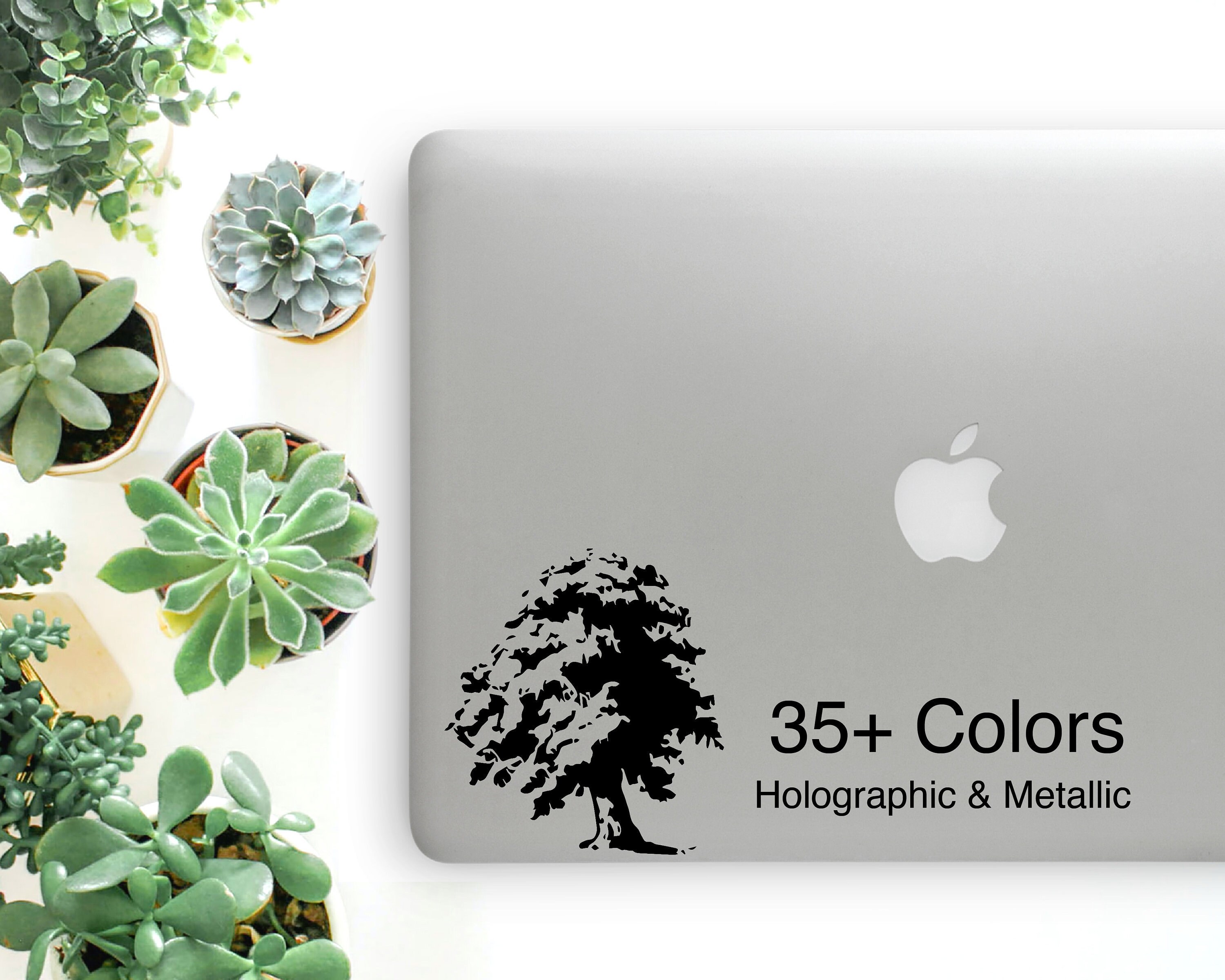 Oak Tree Vinyl Decal / Oak Tree Sticker / Tree stickers / Etsy