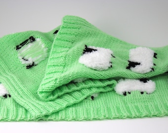 Counting Sheep Baby Blanket