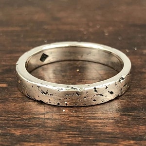 Mountain Band Silver Ring - Studio Jewellery - Feature & Stacker Rings