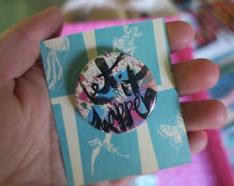 Let It se produire ensemble de 4 boutons de pin-Back