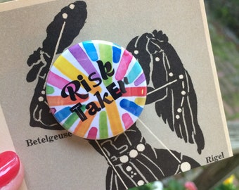 Jeu de Risk preneur de 4 boutons pin-Back