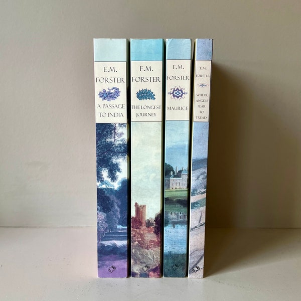 EM Forster Books // Buy as a set or individually Passage to India The Longest Journey Maurice Where Angels Fear to Tread Paperback