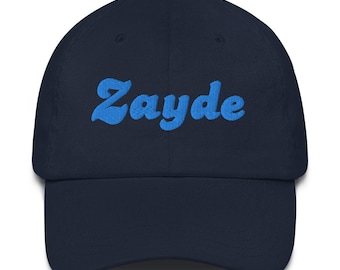 Zayde Jewish Gradfather Gift Baseball Cap