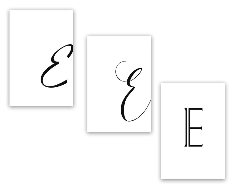 design letter e