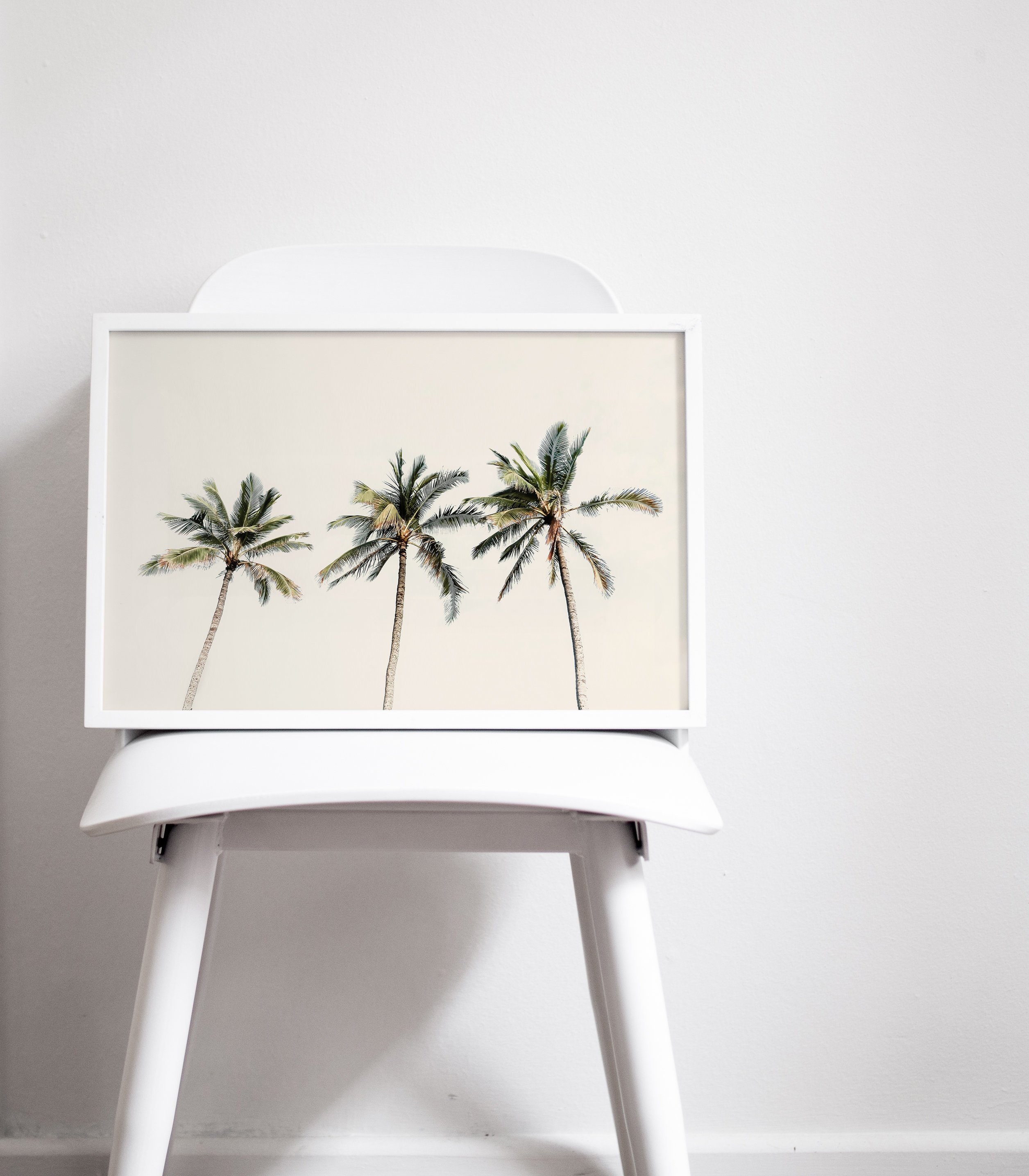 Palm Tree Printable Art Coastal Wall Decor Beach - Etsy