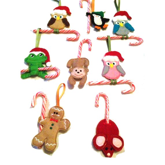 Candy Cane holder assorted designs Etsy