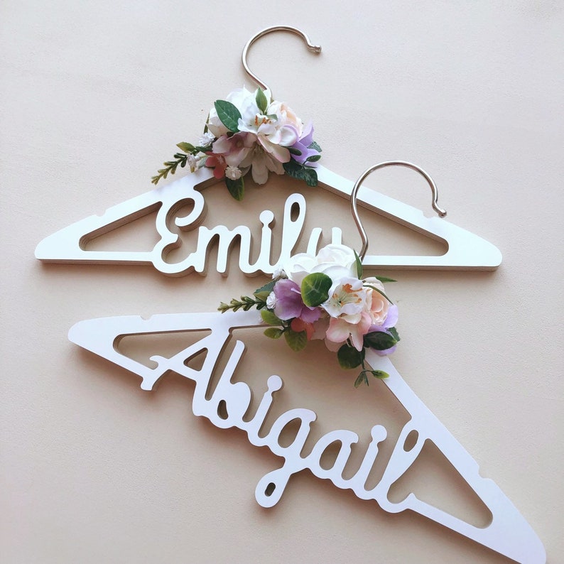 Personalized Kids Clothes Hanger Children Clothes Hanger Etsy