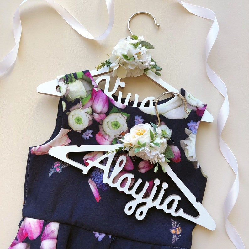 Personalized Kids Clothes Hanger Children Clothes Hanger Etsy