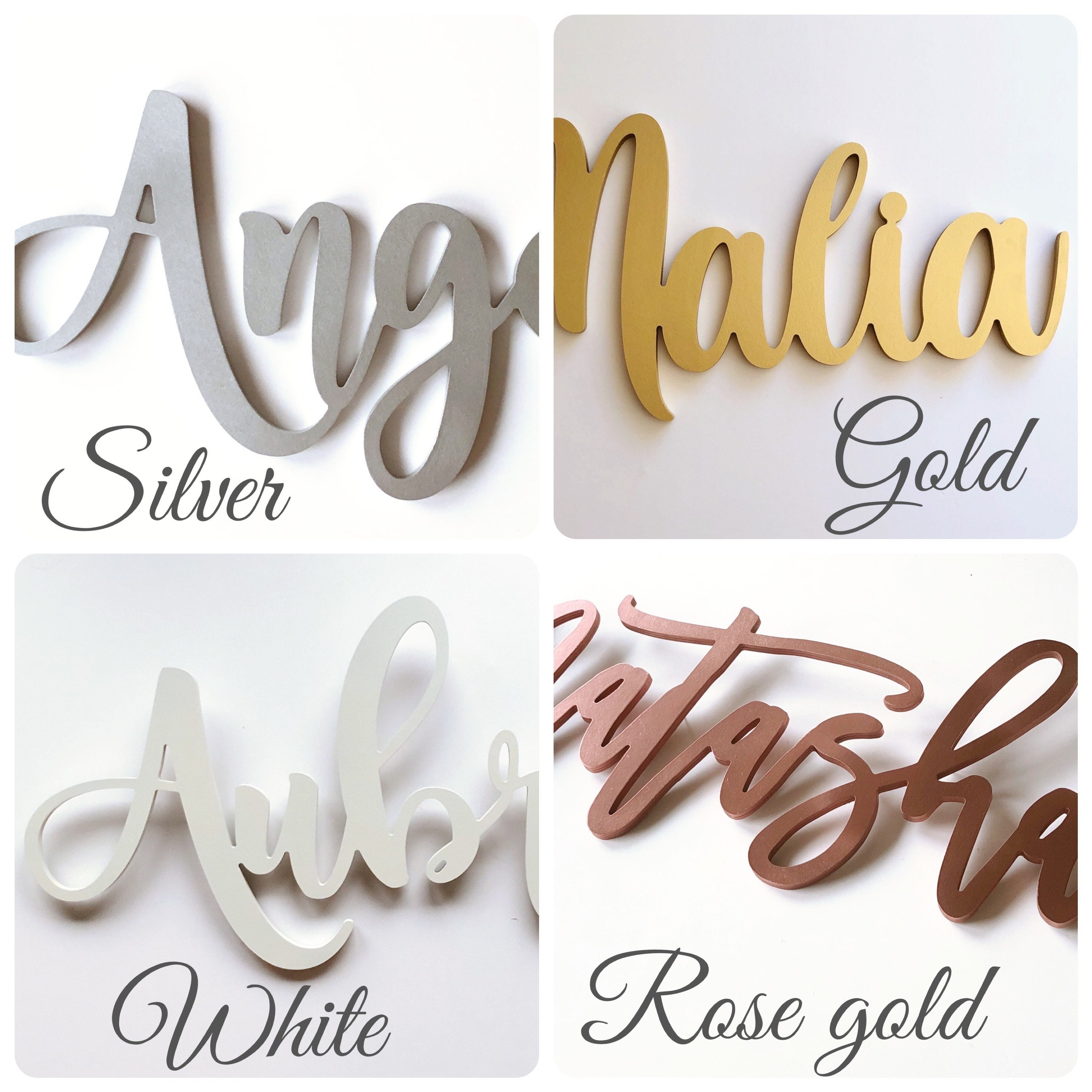 Letras De Tela, PRECIO POR LETRA, Inicial, Decoración De Habitación Infantil, Regalo De Nombre Personalizado, Baby Shower, Bautizo, Regalo Para Bebé, Babygift - España