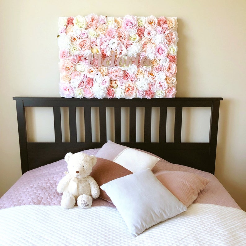 Gift for New Mom Flower Wall Nursery Nursery Wall Art Girl Etsy
