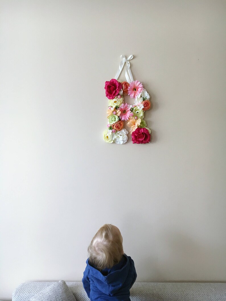 Nursery Decor Fun Home Decor Flower Wall for Nursery Etsy