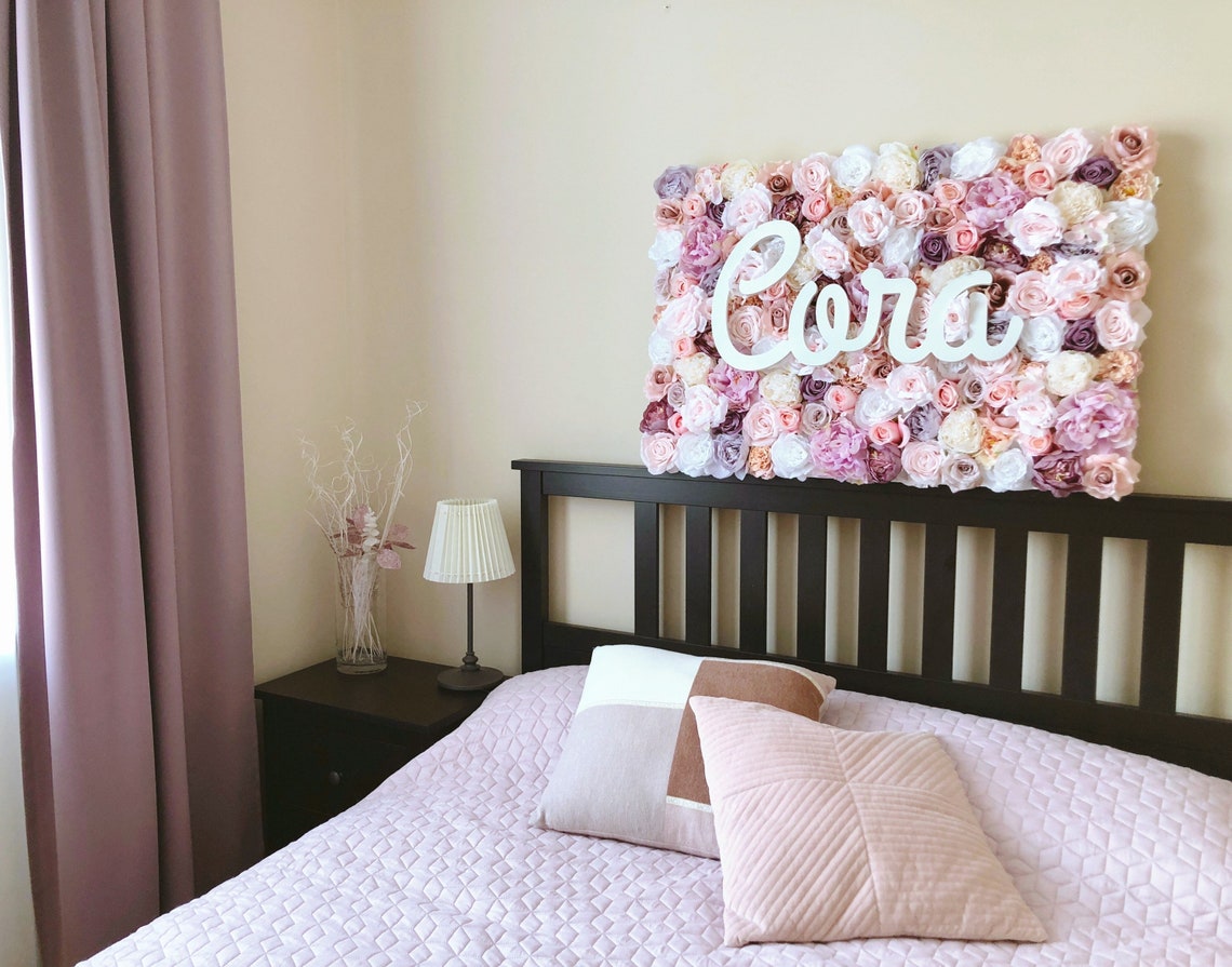 Gift for Her Flower Wall Nursery Nursery Wall Art Girl Etsy