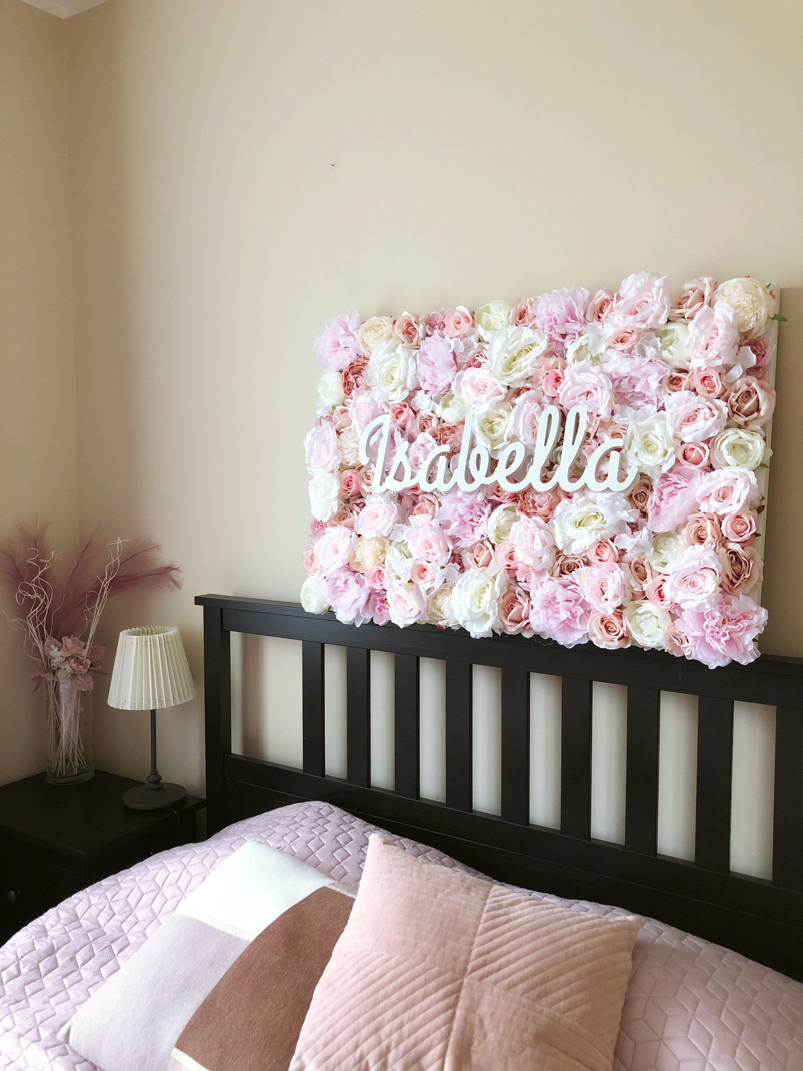 Teenage Room Decor Wall Flower Panel Girl Room Wall Decor Etsy