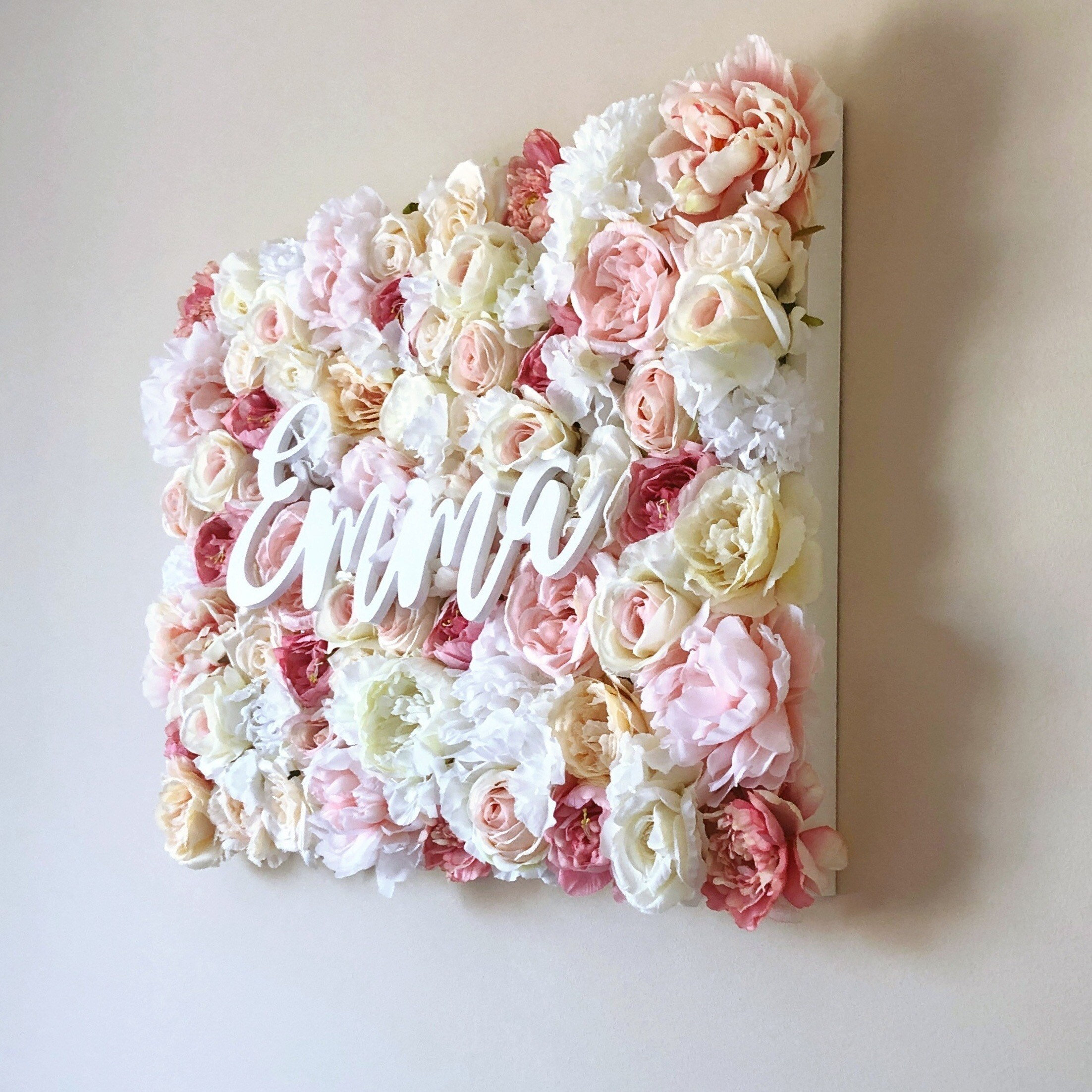 Gift for New Mom Flower Wall Nursery Nursery Wall Art Girl Etsy