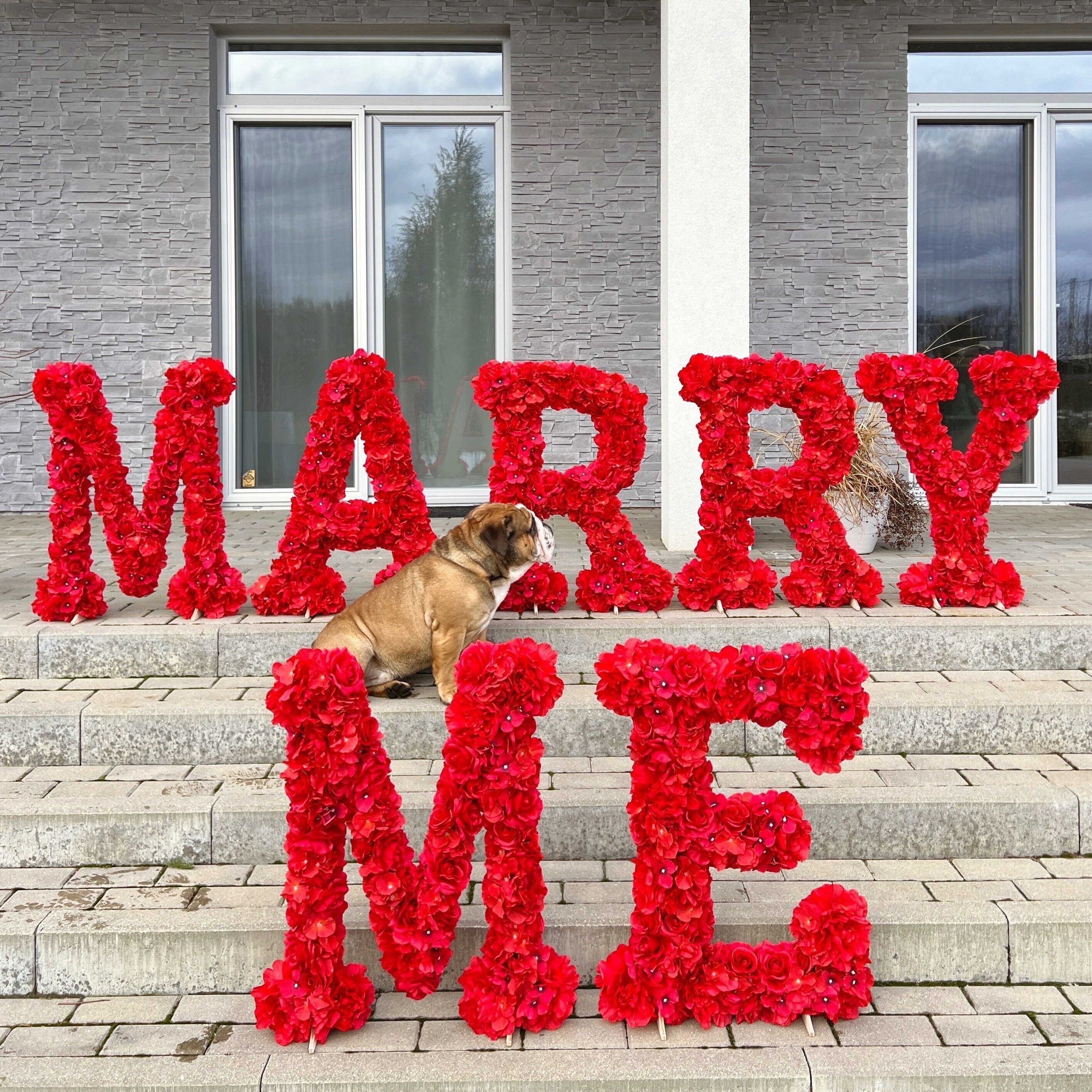 Engage Lettering Marry Me Letters Proposing Engagementdecor Proposal Letters Decorator ...