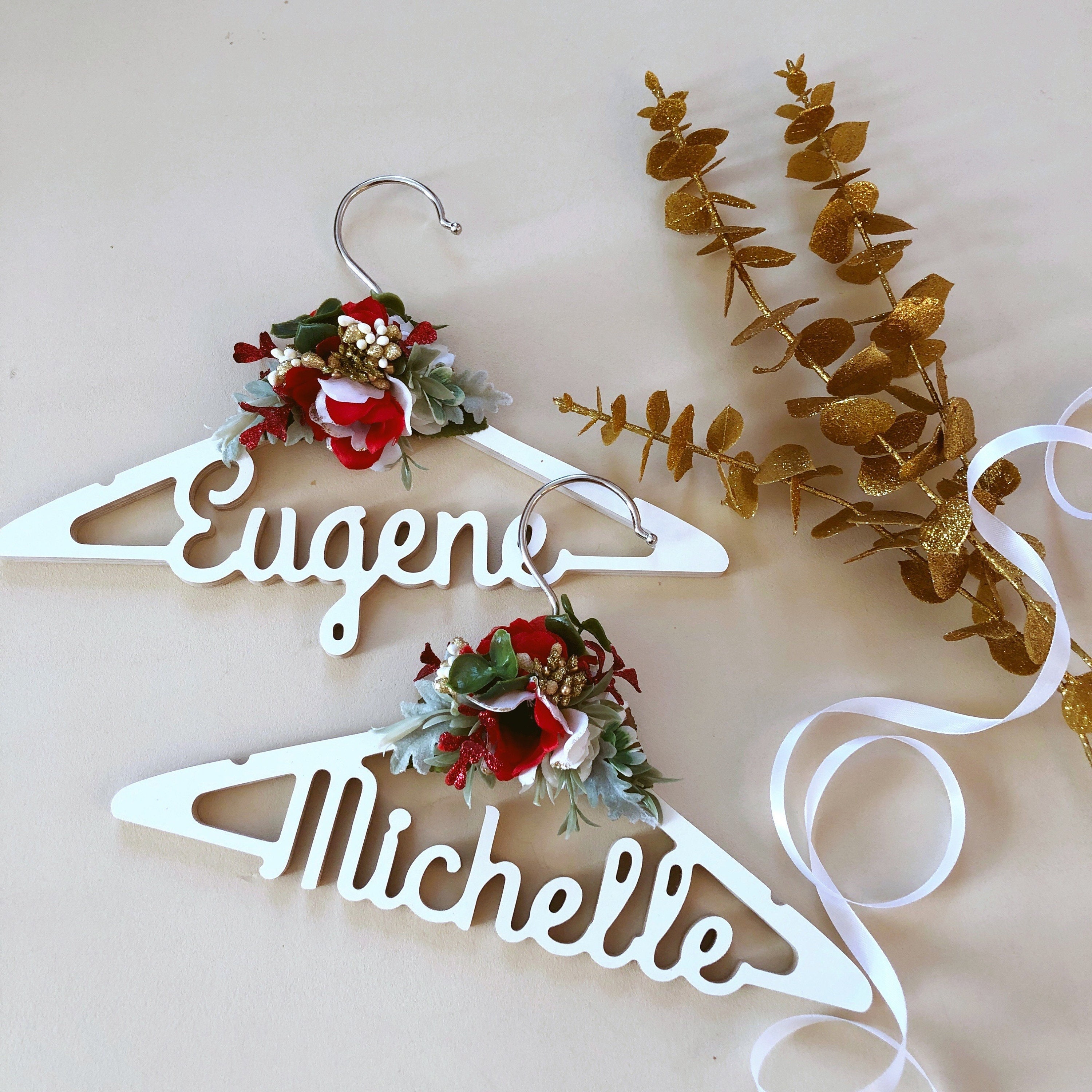 Christmas themed Clothes Hanger Children Clothes Hanger Etsy