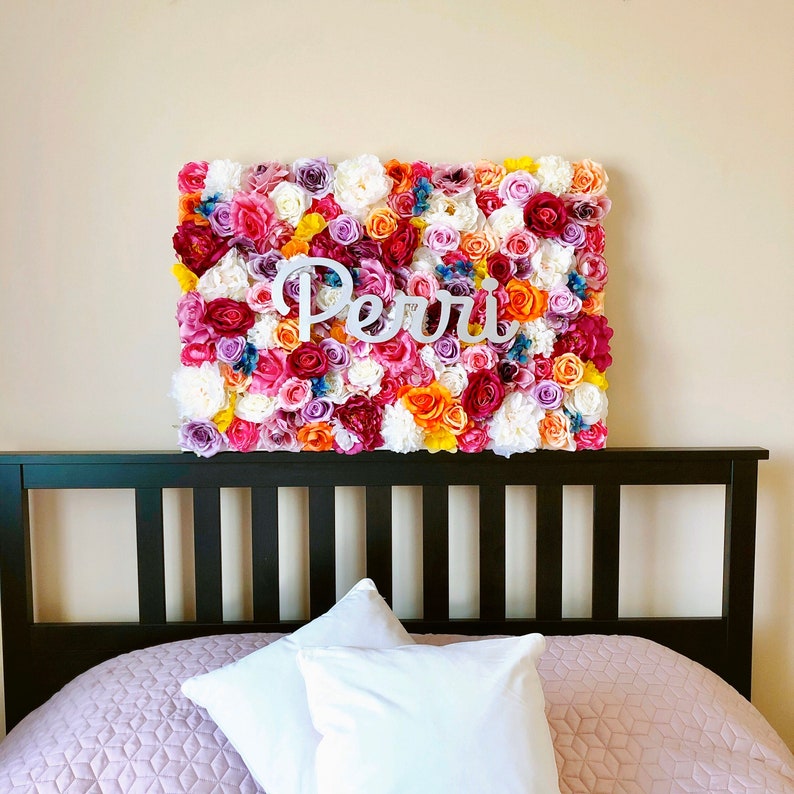 Gift for New Mom Flower Wall Nursery Nursery Wall Art Girl Etsy