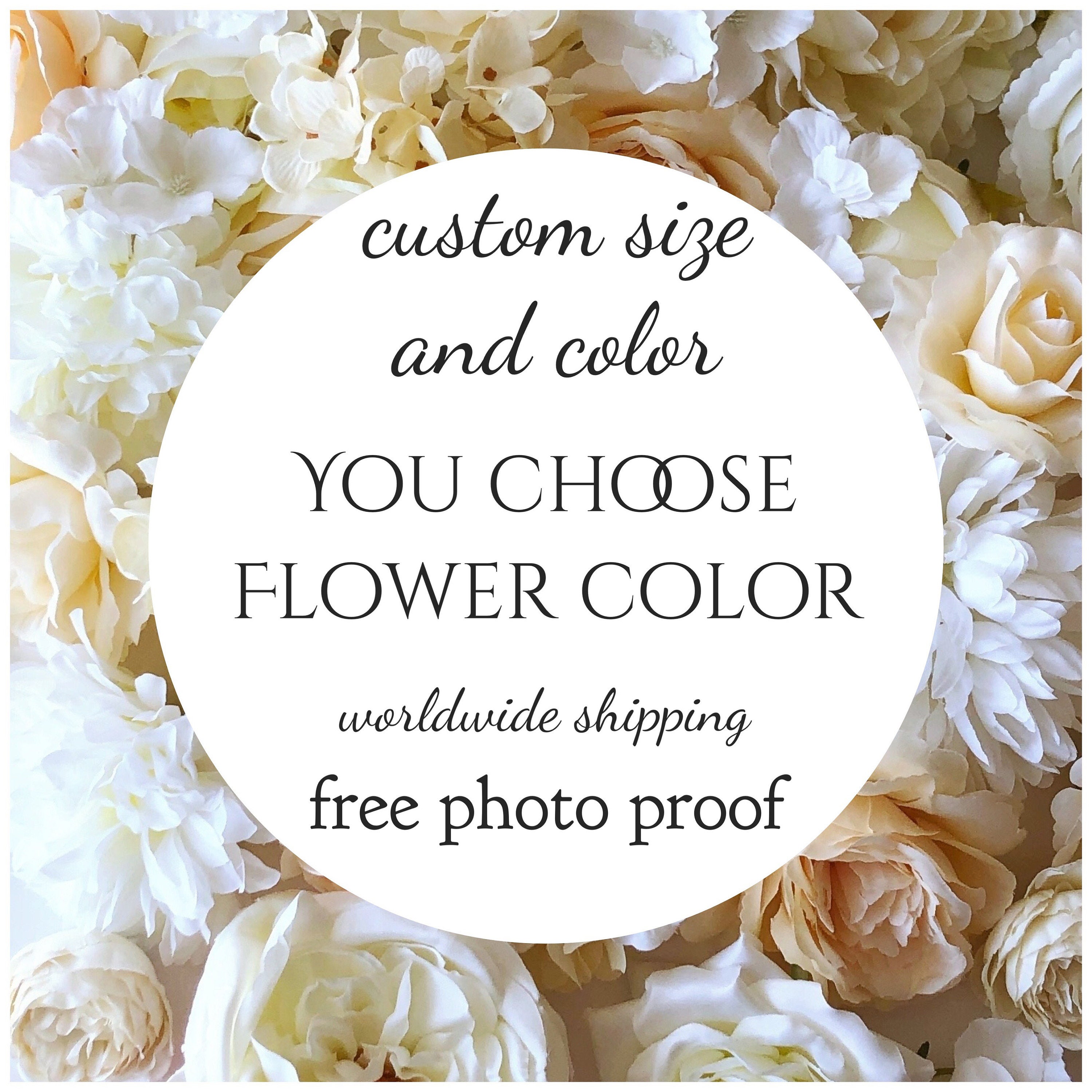 Bridal Shower Decorations Floral Letters Vintage Wedding Decor