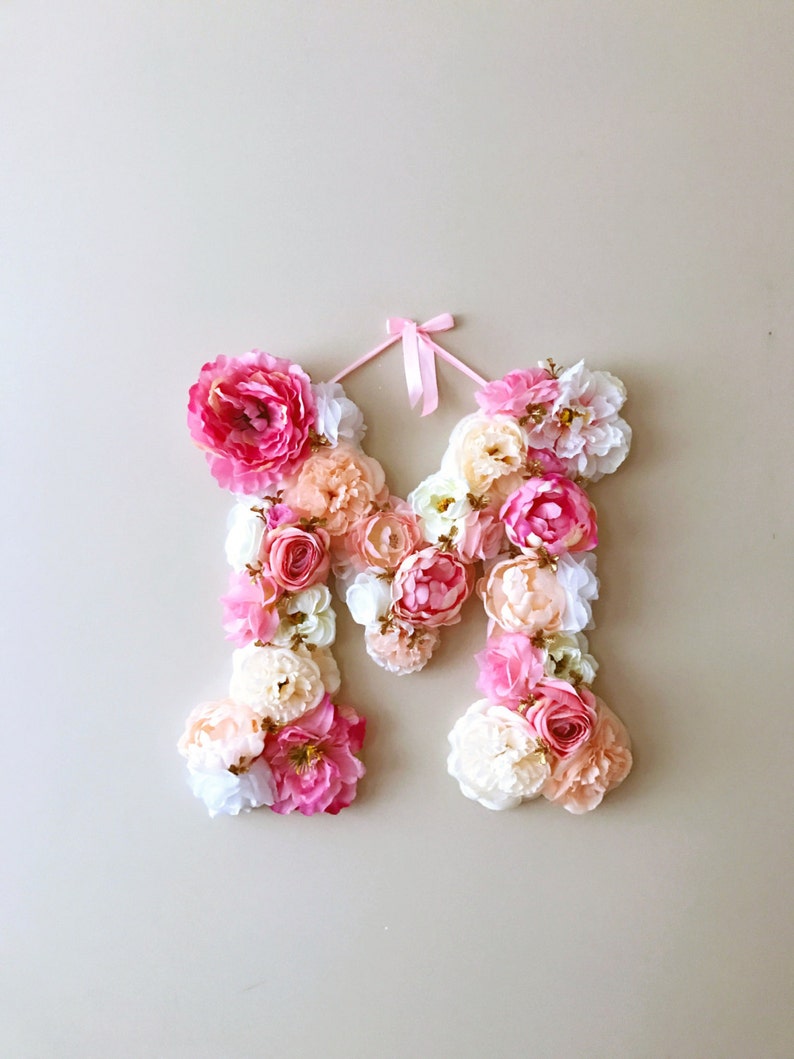 First birthday, 1st birthday photo prop, Flower Letters, Flower numbers, Baby shower, Photography Prop, Floral numbers, Floral letters image 4