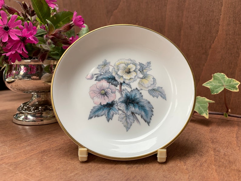 Royal Worcester Woodland Trinket Dish / Butter Dish Etsy