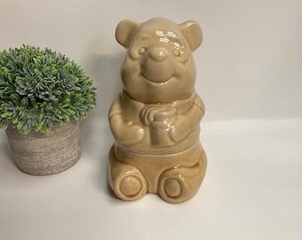 The Walt Disney Winnie The Pooh ceramic container, honey container