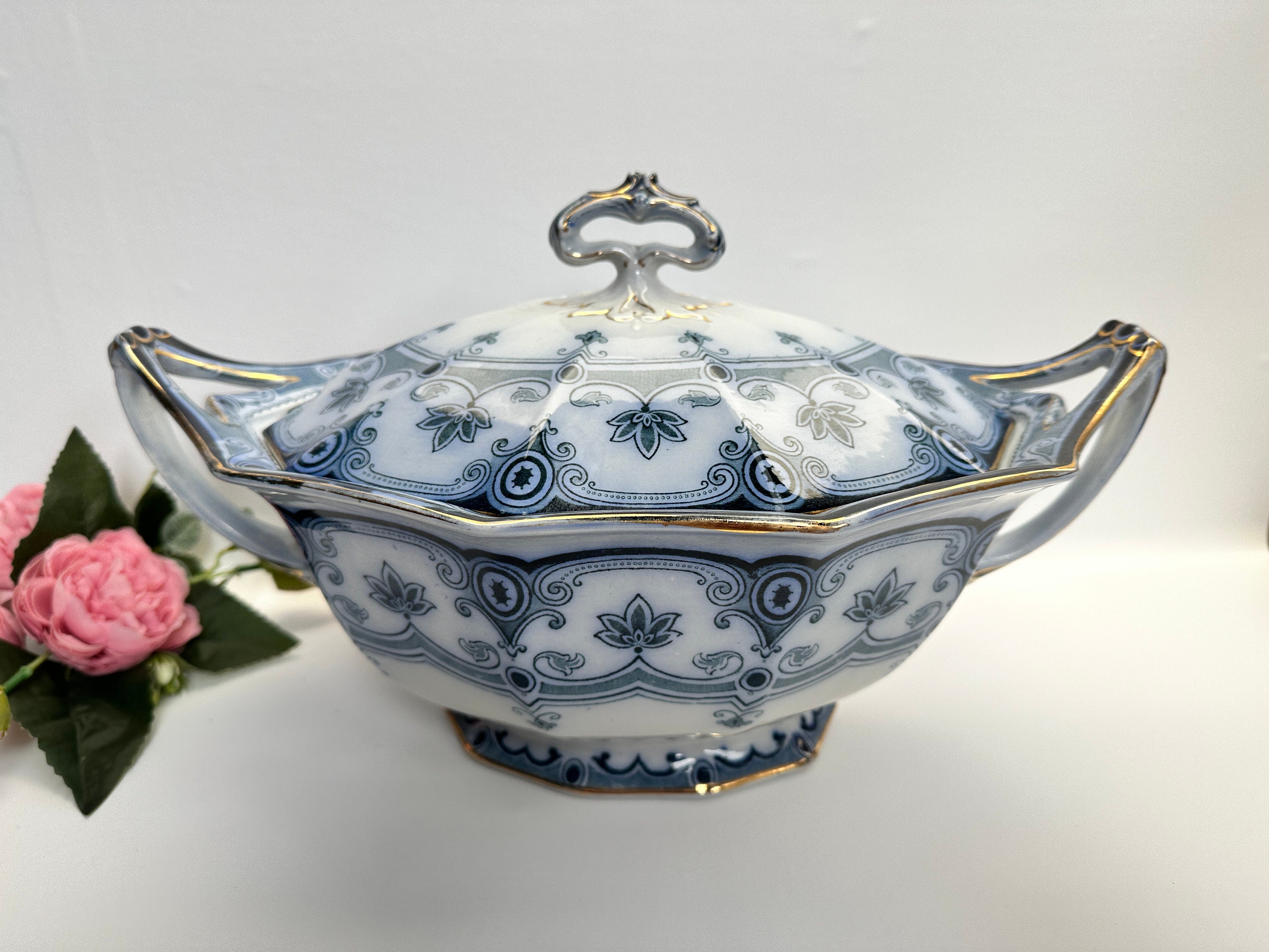 Ford and Sons Dudley Burslem England Soup Tureen