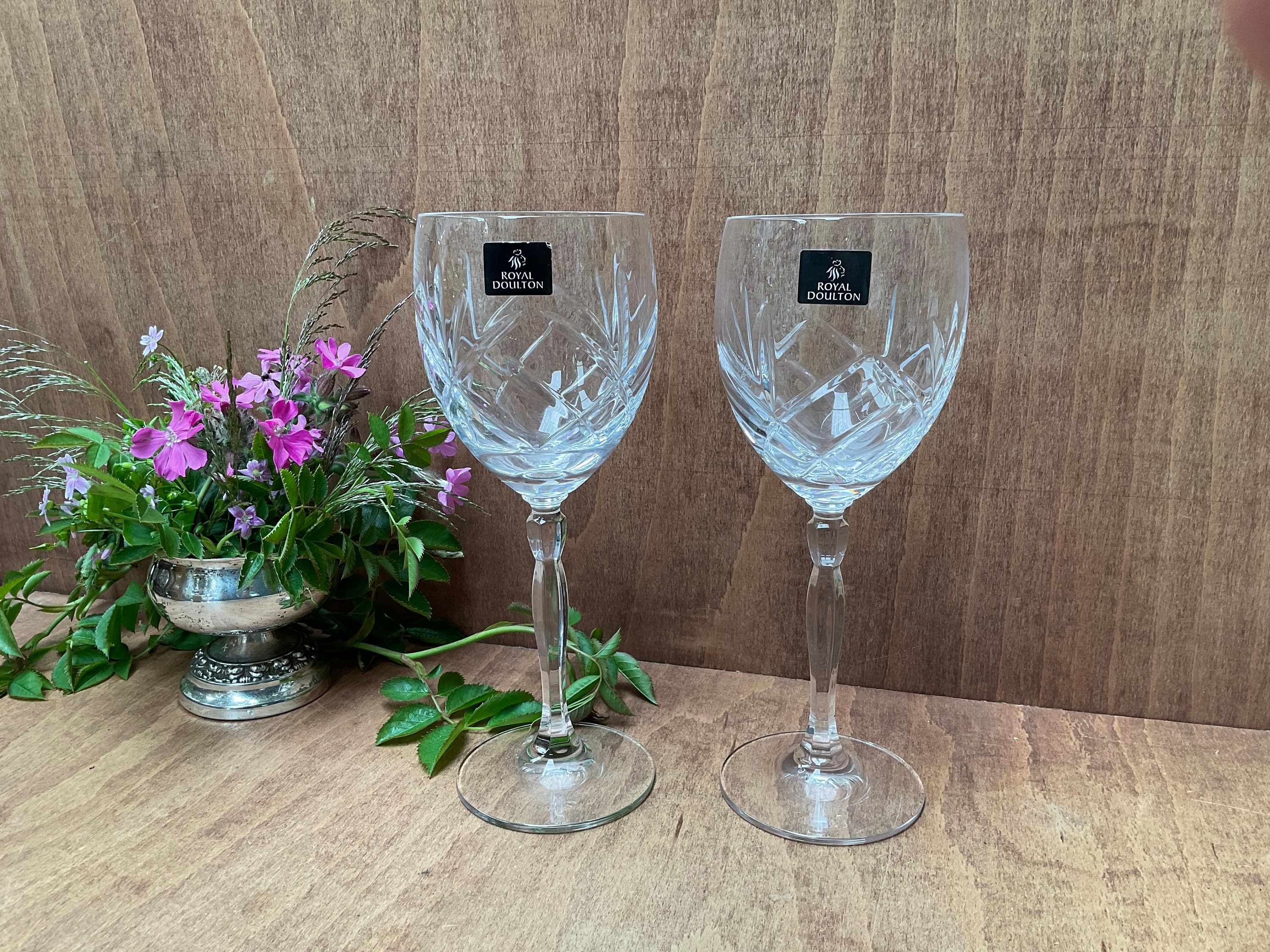 Royal doulton wine glasses deals