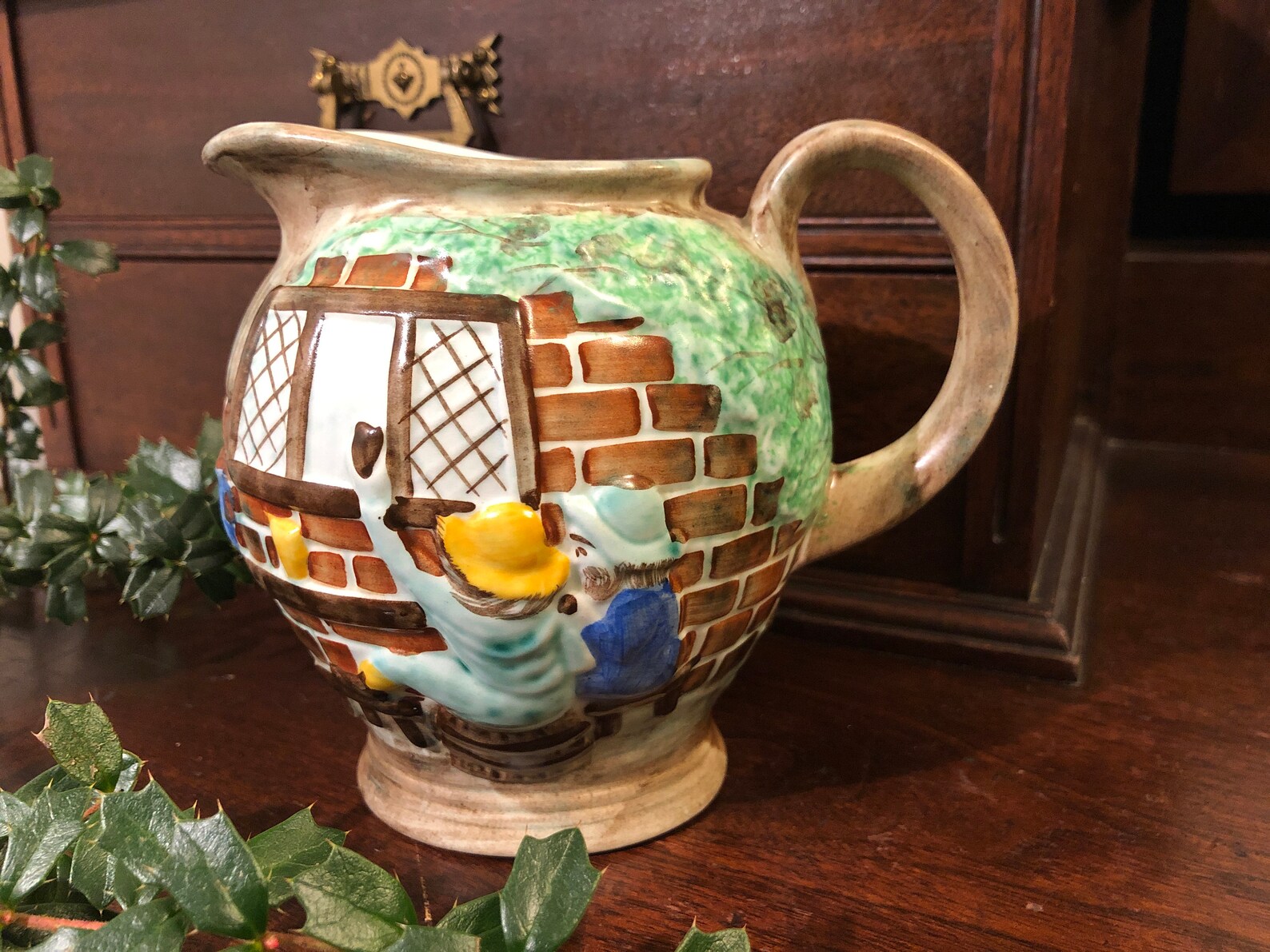 Radford Pottery Hand Painted Jug Creamer Etsy