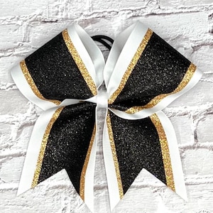 Custom All Glitter  Cheer Bows. Bows can be made in Your Colors. Price lIsted is Per Individual Bow. Comment colors when ordering