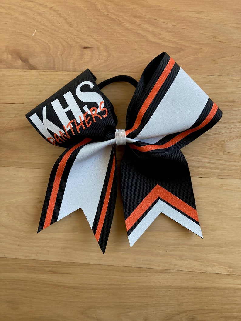 Custom Glitter Cheer Bows Price listed is per bow price custom team bow Comment your team name in comments when ordering Cheer bow