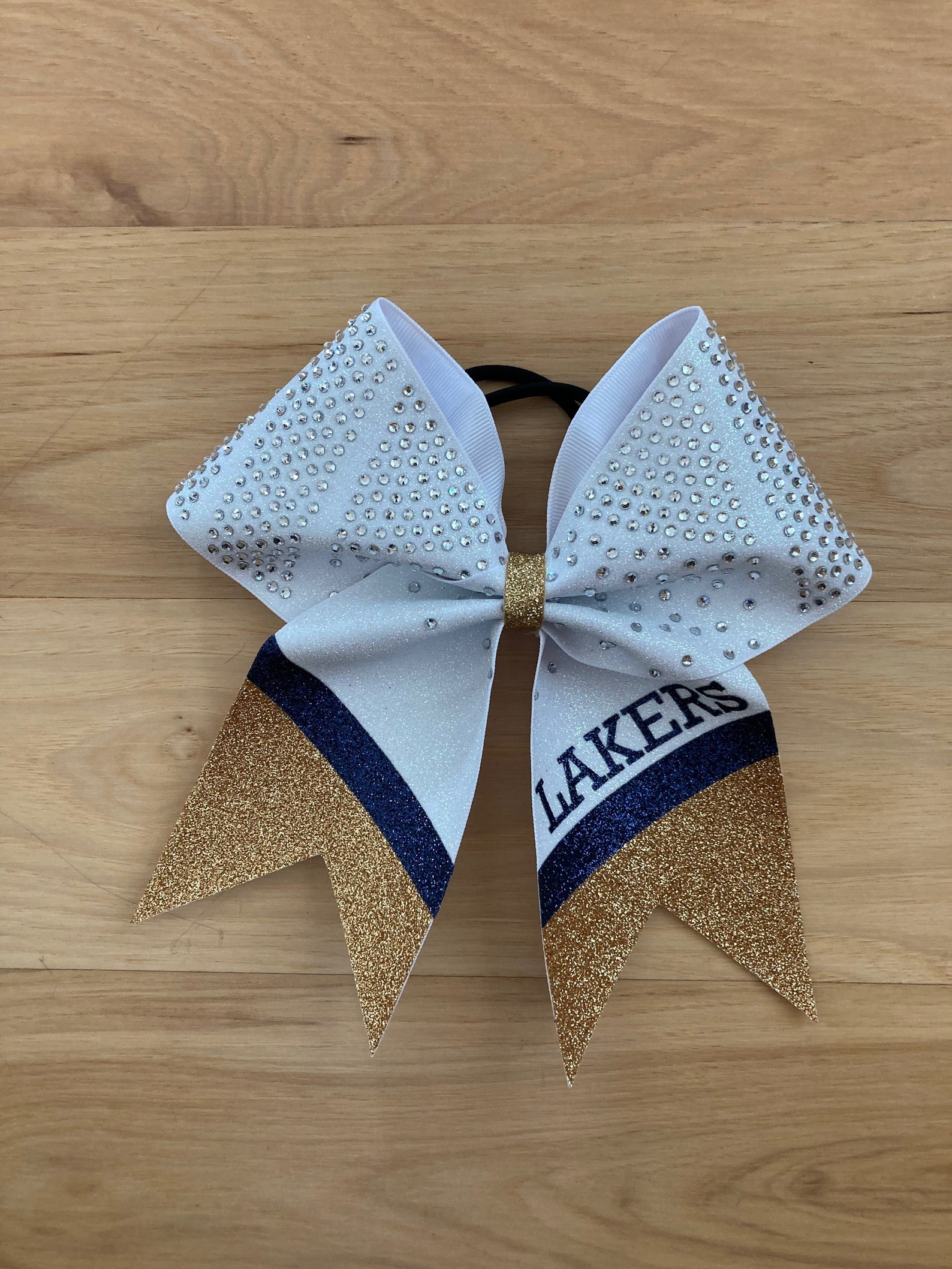 Comp Cheer Bows Custom Cheer Bows With Rhinestones Made in Your Team Colors. Price is ...