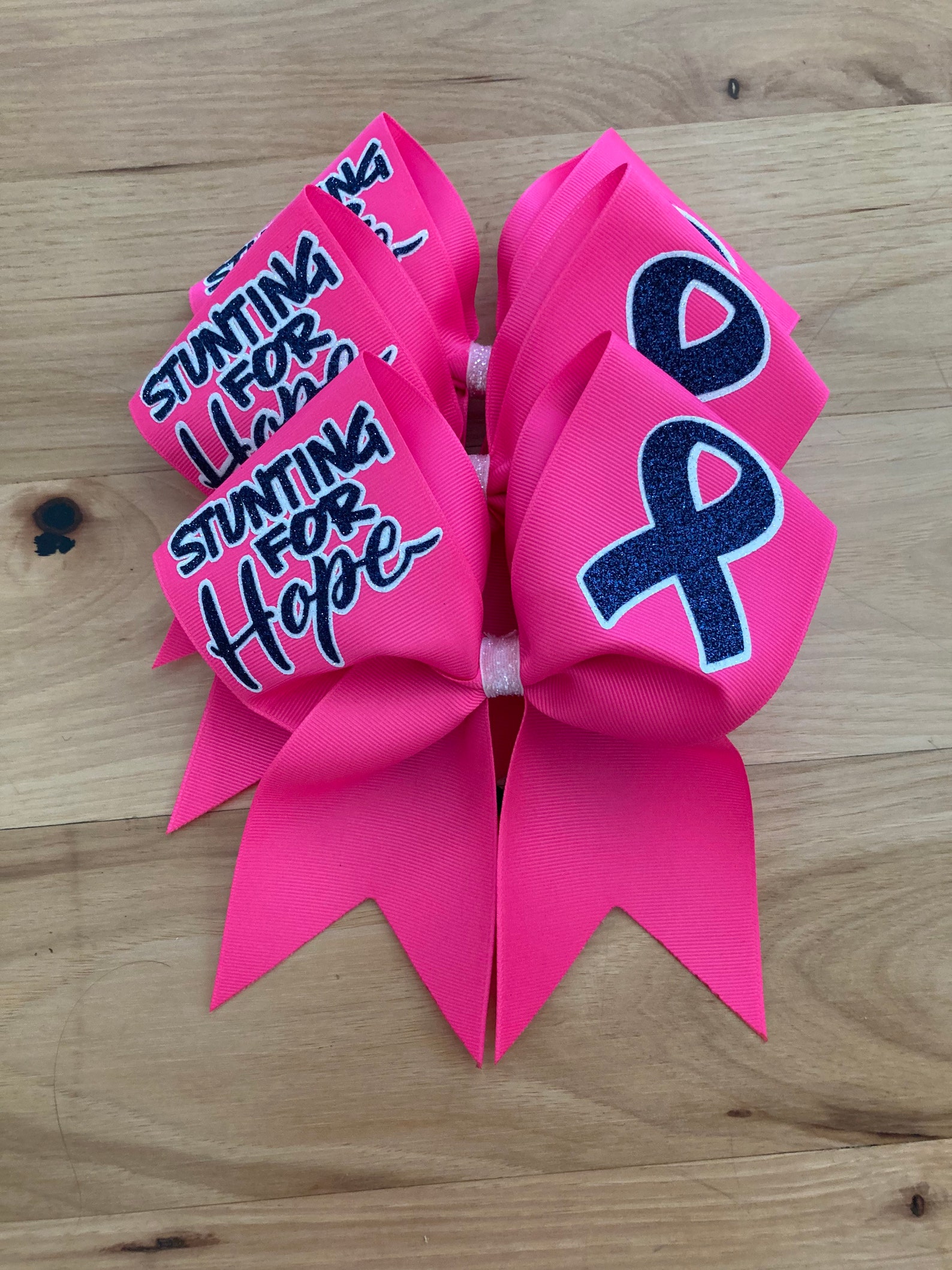 Breast Cancer Cheer Bows In Bulk - fyn96su