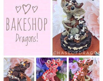 Custom Made to Order Bakeshop Dragon!