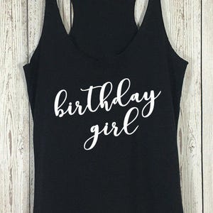 Birthday Girl Tank, Dirty 30, Turning 30, 30th Birthday, Birthday Tank, Birthday Shirt, Dirty Shirt, Funny Tank, Party Shirt, Birthday Party image 1