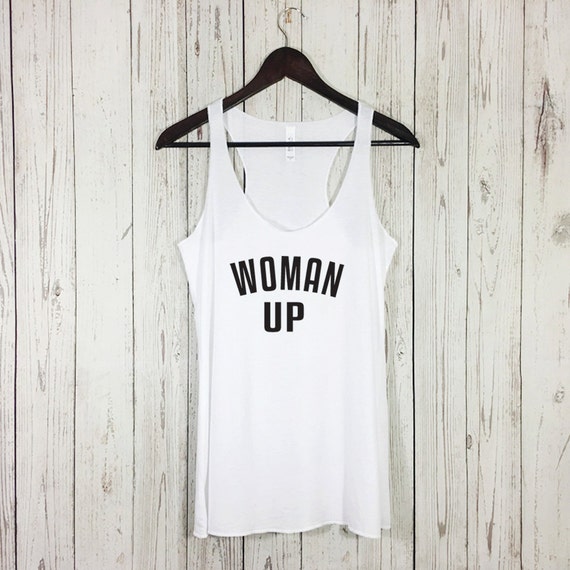 woman up workout shirt