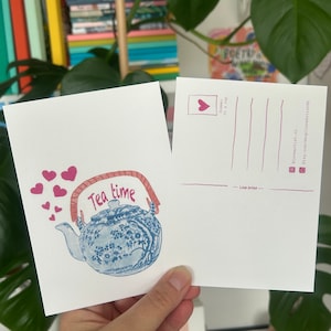 Postkartenset 'Tea Time'